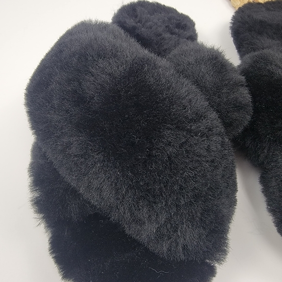 Emu Australia Mayberry Crossover Slippers Black Size 39 - Picture 4 of 12